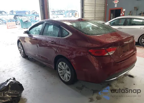 2015 Chrysler 200 Limited from USA, damaged, VIN 1C3CCCAB2FN599649